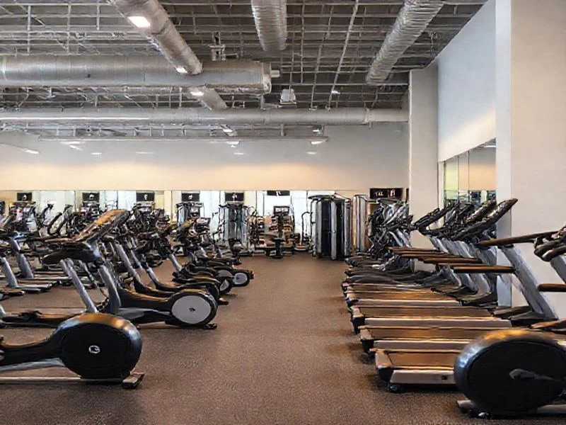 High-tech yoga mat with sensor indicators