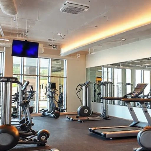 Sleek rowing machine